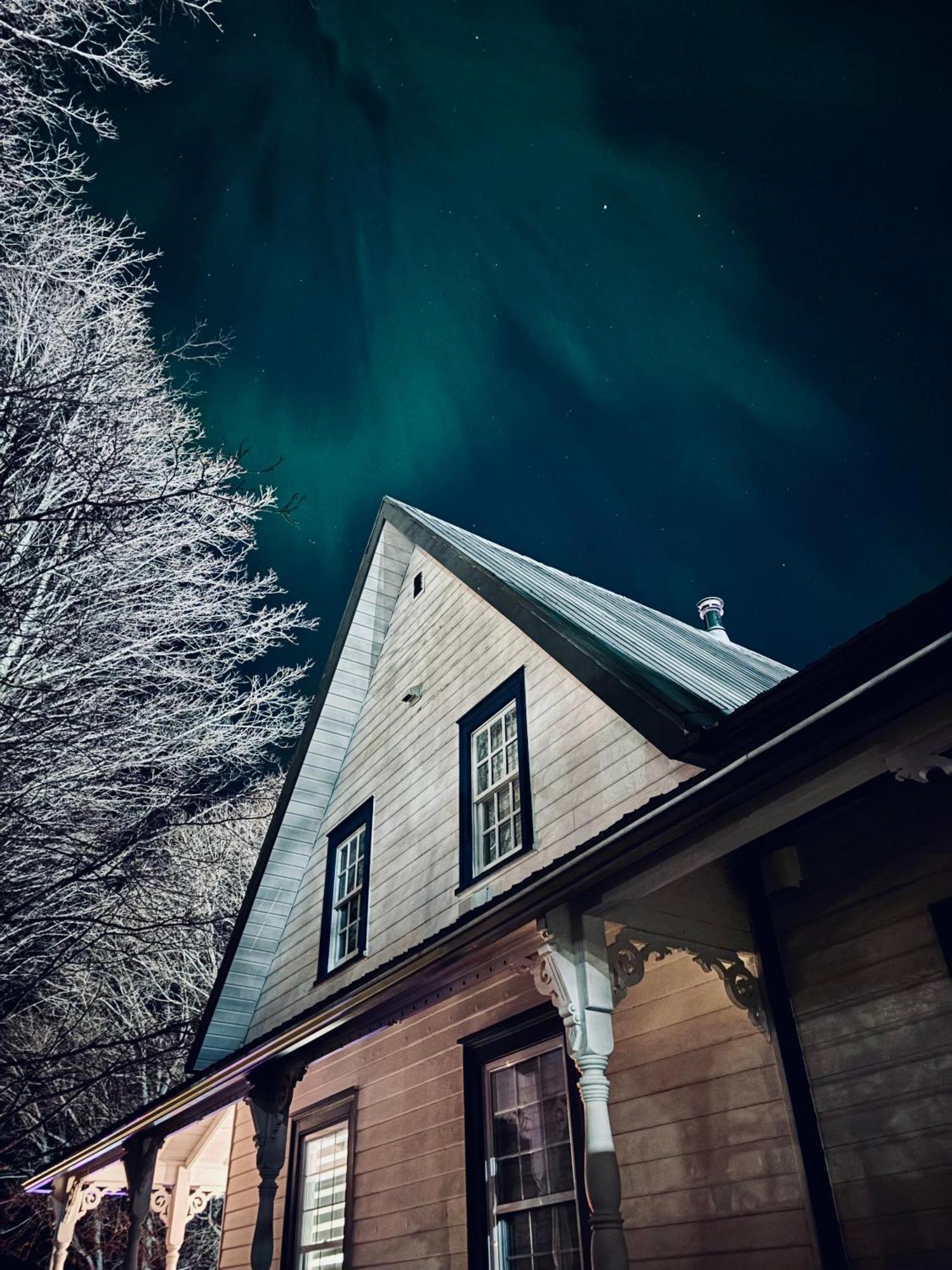 Auberge Sous Les Arbres Gaspé Buitenkant foto