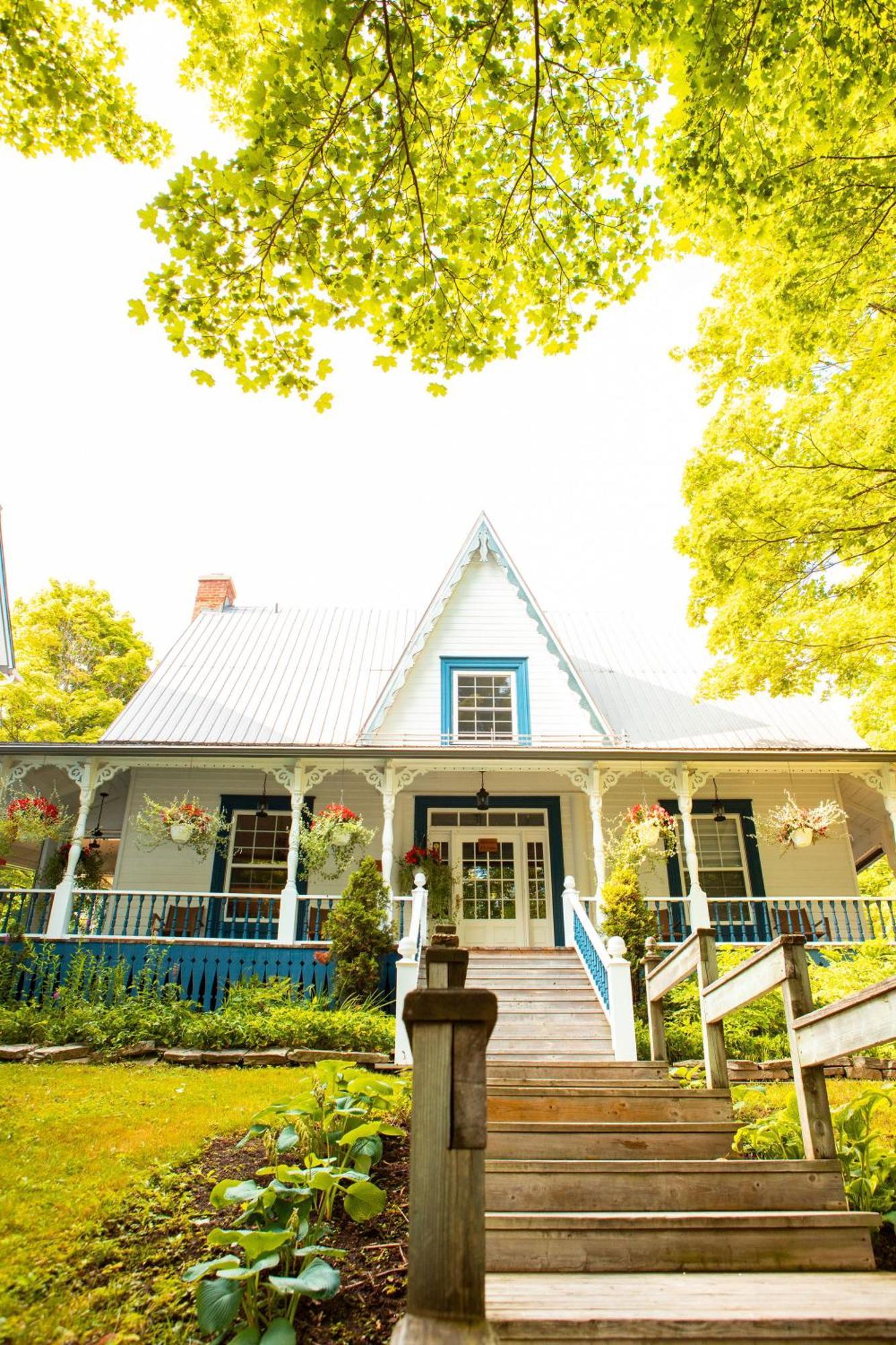 Auberge Sous Les Arbres Gaspé Buitenkant foto